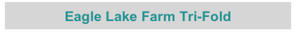 Eagle Lake Farm Tri-Fold